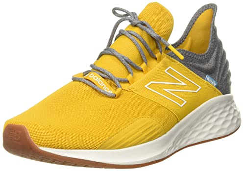 New Balance Zapatillas de Correr Roav V1 Fresh Foam para Hombre, Color Amarillo (Varsity Gold/Light All), Color Amarillo, Talla 52 EU