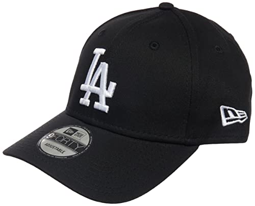 New Era League Essential Losdod Blkwhi 940 Gorra de béisbol, Negro (Black), One Size (Tamaño del Fabricante:OSFA) Unisex Adulto