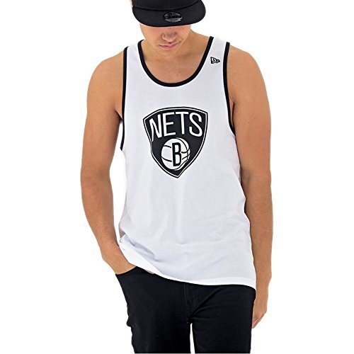 New Era NBA Team App Pop Logo Bronet Camiseta sin Mangas, Unisex Adulto, Blanco (whi), XL