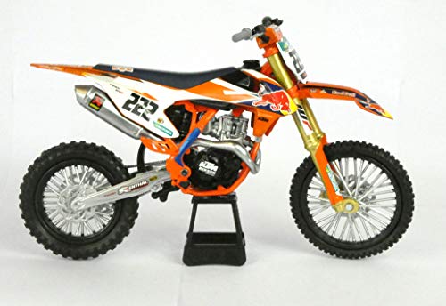 New Ray - Moto KTM 450 SX-F Racing T. Cairoli Nº 222 1/6° - 49673 , color/modelo surtido