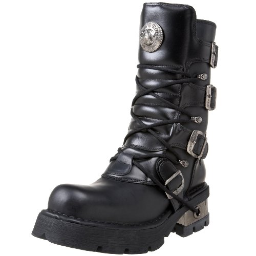 New RockM 373 S1 - Botas Unisex adulto, negro (Noir (Itali Negro/Nomada Negro/Planin)), 36