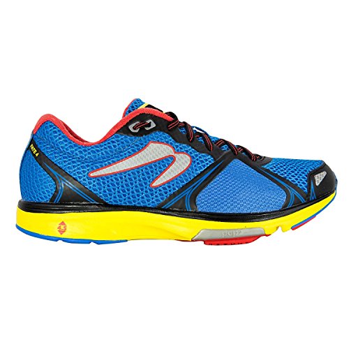 Newton Running Fate 4, Zapatillas de Running Hombre, Azul Blue Red 001, 48 EU