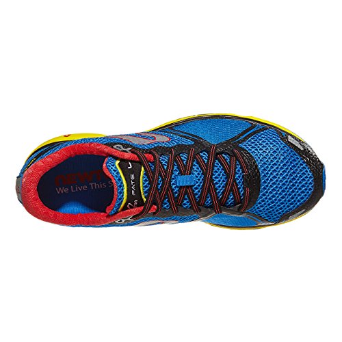 Newton Running Fate 4, Zapatillas de Running Hombre, Azul Blue Red 001, 48 EU