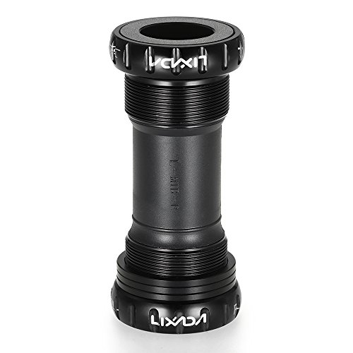 NGHSDO Eje Pedalier MTB Prensa Ajuste Soportes Inferiores Cerámica Cerradura de la Bicicleta de montaña Piezas de Bicicleta de la Bicicleta de 24 mm Cadena de crancía de 24 mm Eje De Pedalier