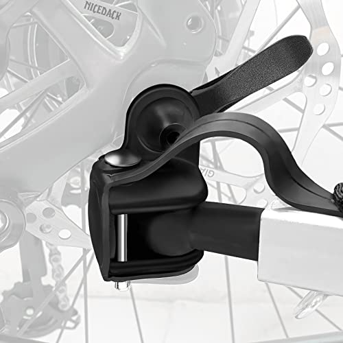 NICEDACK Enganche para Remolque de Bicicleta Thule Chariot, Enganche para Remolque Thule, Enganche para Bicicleta para niños Thule Chariot, Enganche para Bicicleta para Remolque (Negra 2 Piezas)