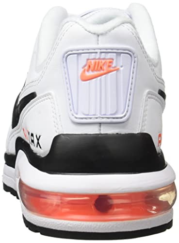 Nike Air MAX LTD 3, Zapatillas para Correr Hombre, Blanco Negro Naranja, 43 EU