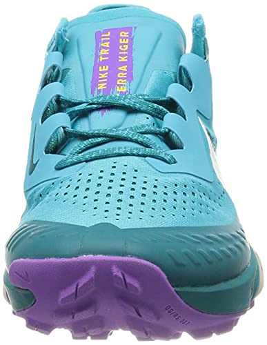 Nike Air Zoom Terra Kiger 7, Zapatillas para Correr Hombre, Turquoise Blue White Mystic Teal Univ Gold Wild Berry, 41 EU
