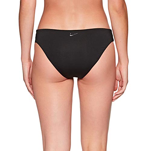 NIKE Bonded Strappy Bikin Parte Inferior Bikini, Mujer, Black, XL