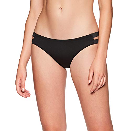 NIKE Bonded Strappy Bikin Parte Inferior Bikini, Mujer, Black, XL