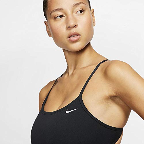 NIKE Cut-out One Piece Bañador, Mujer, Black, 36