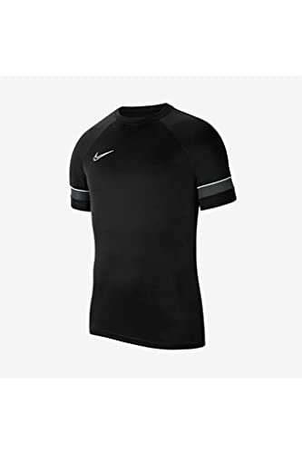 NIKE CW6101 M NK Dry ACD21 Top SS T-Shirt Mens Black/White/Anthracite/White S