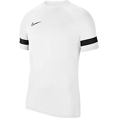 NIKE CW6101 M NK Dry ACD21 Top SS T-Shirt Mens White/Black/Black/Black L