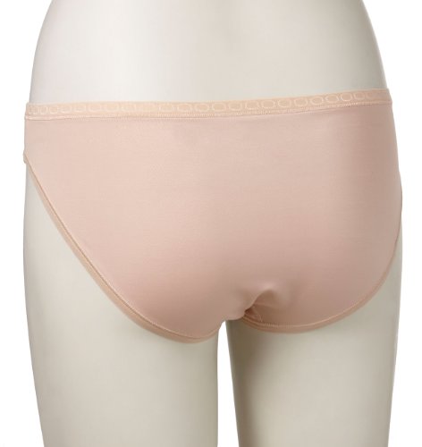 NIKE Dri-Fit - Parte de Abajo de Bikini, Mujer, Color Beige - Beige, tamaño Large