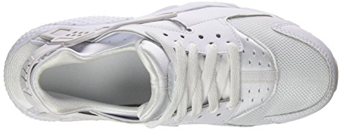 Nike Huarache Run (GS), Zapatillas de Running para Niños, Blanco / Blanco (White / White-Pure Platinum), 37 1/2