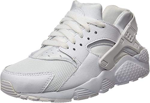 Nike Huarache Run (GS), Zapatillas de Running para Niños, Blanco / Blanco (White / White-Pure Platinum), 37 1/2