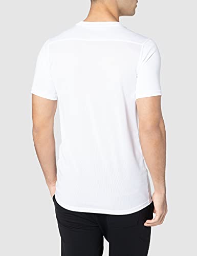 NIKE M Nk Dry Park VII JSY SS Camiseta de Manga Corta, Hombre, Blanco (White/Black)