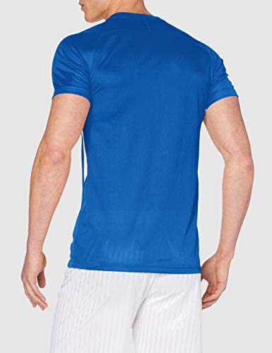 NIKE M NK Dry Tiempo Prem JSY SS T-Shirt, Hombre, Royal Blue/Royal Blue/White/White, S