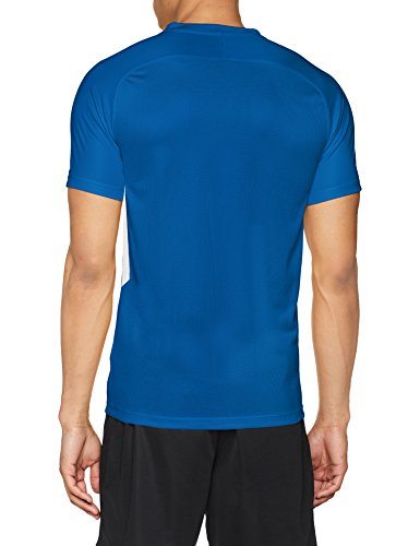 NIKE M NK Dry Tiempo Prem JSY SS T-Shirt, Hombre, Royal Blue/Royal Blue/White/White, S