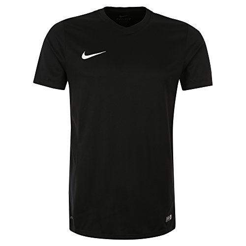 Nike Park VI Camiseta de Manga Corta para hombre, Negro (Black/White), L