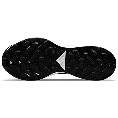 Nike Pegasus Trail 3, Zapatillas para Correr Hombre, Black Pure Platinum Dk Smoke Grey, 44.5 EU