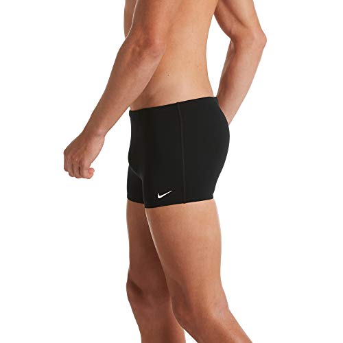 NIKE Square Leg Bañador, Hombre, Black, M