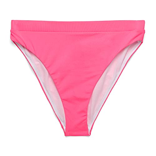 Nike Swim Essential - Pantalones de bikini de cintura alta - Rosa - Medium