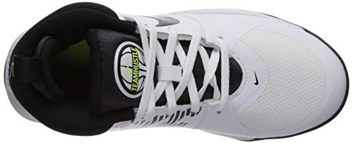 NIKE Team Hustle D 9 (GS), Zapatillas de Correr, White/Black-Volt, 40 EU