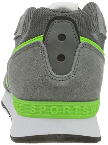 Nike Venture Runner, Sneaker Hombre, Iron Grey/Electric Green-Particle Grey-White-Hyper Crimson-Black, 45 EU