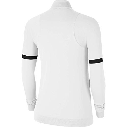NIKE W NK Dry ACD21 TRK JKT K Jacket, Women's, White/Black/Black/Black, L