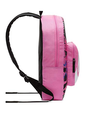 NIKE Y Nk Classic Bkpk-AOP Backpack, Unisex niños, China Rose/Black/White, Talla Única