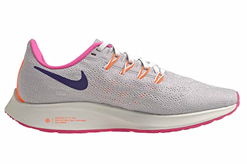 Nike Zapatillas Air Zoom Pegasus 36 para mujer, Wolf Grey/Regency Purple, 40 EU