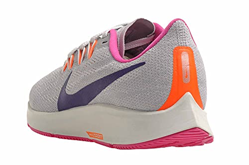 Nike Zapatillas Air Zoom Pegasus 36 para mujer, Wolf Grey/Regency Purple, 40 EU