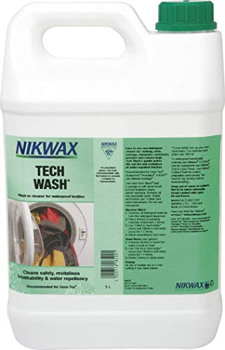 Nikwax Tech Wash - Limpiador de Ciclismo, tamaño 300 ml, Color Neutro