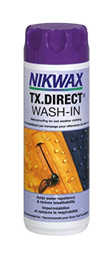 Nikwax TX Directo Wash-In Impermeabilización para la Lluvia Ropa, Unisex, TX Direct Wash-In, Blanco, 300 ml