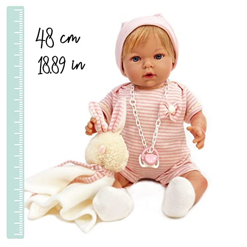 Nines Artesanals D'Onil- TITA con Pijama Muñeca, Color surtido, única (1000)