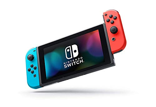 Nintendo Switch - Consola Estándar, Color Azul Neón/Rojo Neón