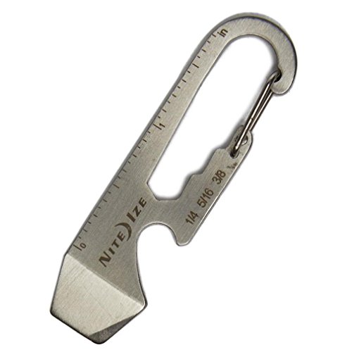 Nite Ize Doohickey - Llavero multiherramienta para hombre - color plata (Stainless Steel), talla unica