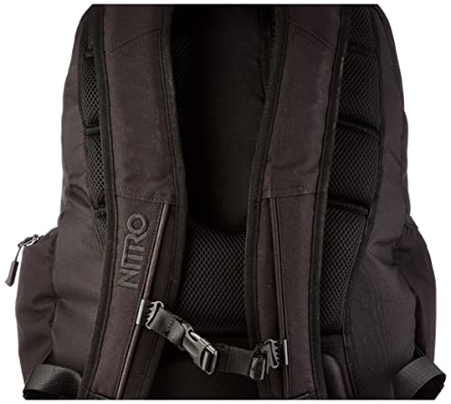 Nitro Hero Mochila, Unisex Adultos, Negro (Black), 23x38x52 cm (W x H x L)