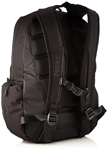 Nitro Hero Mochila, Unisex Adultos, Negro (Black), 23x38x52 cm (W x H x L)