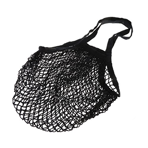 niumanery Mesh Net Turtle Bag String Shopping Bag Reusable Fruit Storage Handbag Totes Beige