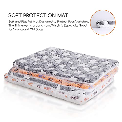 Nobleza Colchonetas para Camas para Perros, Mascotas Lavables a Mano y Lavables a Máquina Manta para Perros, Mantas Cálidas De para Gatos y Perros para Camas De Perros, Sofás 55 × 42 cm