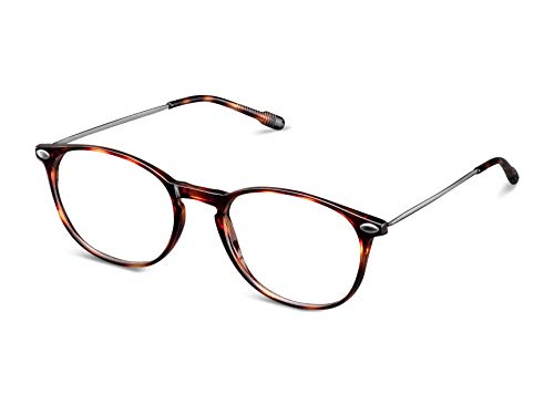 Nooz Optics - Gafas de Lectura - Essential Alba - Forma Ovalada - Montura de nailon ultraligera - Estuche ultracompacto para el uso diario - 6 Colores - Hombre y Mujer