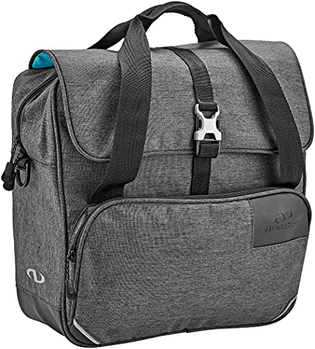 Norco Benmore City Bolsa para Bicicleta, Unisex Adulto, Gris, 16 litros