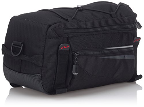 Norco Gepäckträgertasche Idaho Bolsa para Bicicleta, Unisex Adulto, Negro, (25 x 20 x 10 cm)