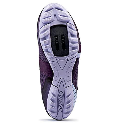 Northwave Active Spinning 2022 - Zapatillas de ciclismo (talla 38), color morado