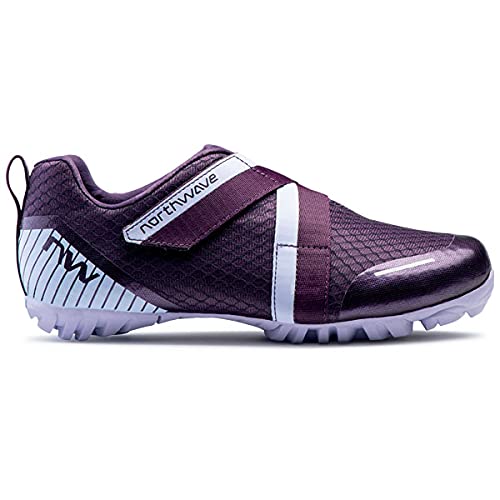 Northwave Active Spinning 2022 - Zapatillas de ciclismo (talla 38), color morado