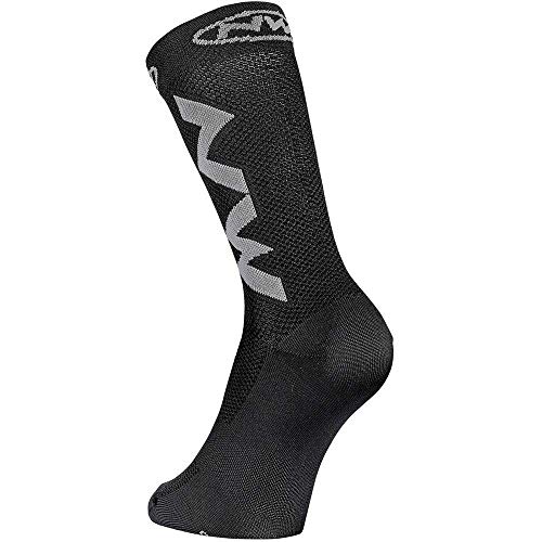 Northwave Calcetines Extreme Air Negro-Gris - Talla: L (44-47)