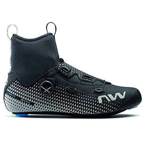 Northwave Celsius R Arctic GTX - Zapatillas de ciclismo para invierno (talla 48), color negro