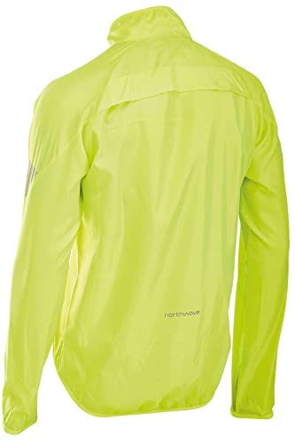 NORTHWAVE Chaqueta ciclismo hombre VORTEX amarillo fluorescente