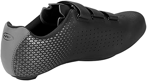 Northwave Core 2 2021 - Zapatillas para bicicleta de carreras, color negro y gris, Hombre, 80211013, Negro , 50 EU